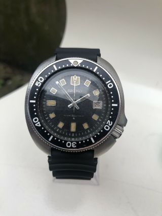 Vintage Rare Orignal Seiko Automatic Diver 150m 6105 - 8110