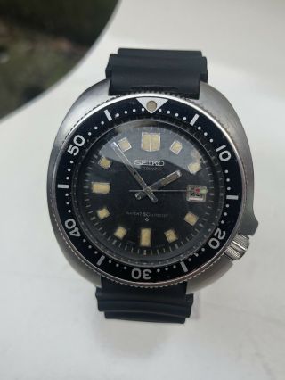 Vintage Rare Orignal Seiko Automatic Diver 150m 6105 - 8110 2