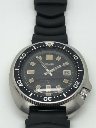 Vintage Rare Orignal Seiko Automatic Diver 150m 6105 - 8110 4