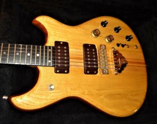 Rare Vintage 1978 Ibanez Musician MC550WN Natural Electric Guitar in Hard Case 2
