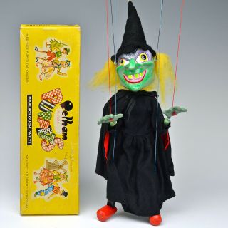 Vintage Pelham Puppet - Sl10 Wicked Witch - Box