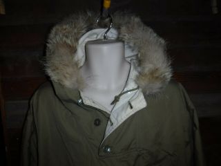 VINTAGE 1942 WWII US ARMY SKI MOUNTAIN TROOPS REVERSIBLE PARKA 10TH DIV L@@K 5