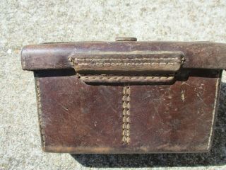 Wwii Imperial Japanese Army Early Model Front Cartridge Box (kogo)