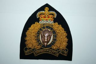 Canadian Canada Army Association Veterans Blazer Badge Bullion Wire Mounted