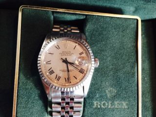 Rolex Vintage 1981 Men’s Stainless Steel DateJust Watch In case 3