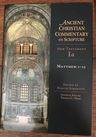 Ancient Christian Commentary On Scripture 14 Volume Testament Complete Set