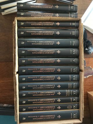 Ancient Christian Commentary on Scripture 14 Volume Testament Complete Set 2
