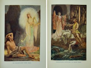 1910 MYTHS LEGENDS ANCIENT GODS OCCULT PAGAN MAGIC DRAGONS DRUIDS DEMONS FAIRIES 8
