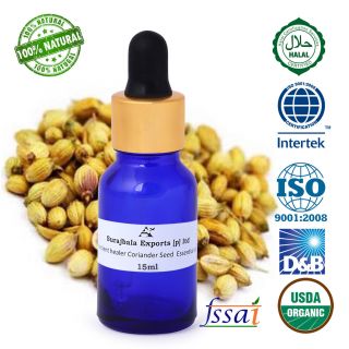 Ancient Healer 100 Natural Coriander Seed Essential Oil