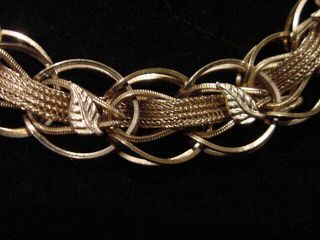 Uniquely Elegant Vintage 14K Yellow Gold Charm Bracelet - Weight 19.  60 Grams 2