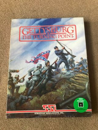 Gettysburg: The Turning Point By Ssi For Atari 400/800/1200