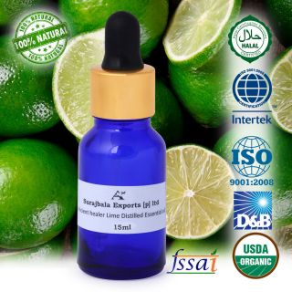 Ancient Healer 100 Natural Lime Distilled Essential Oil