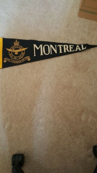 Ww2 Pennant Rcaf Montreal