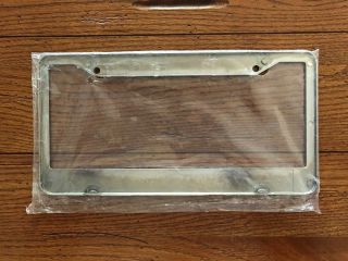 U.  S.  AIR FORCE Retired Chrome Plated Metal License Plate Frame 2