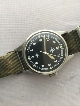 Vintage 1953 Omega 6645 101000 Stainless Steel Mens Wrist Watch