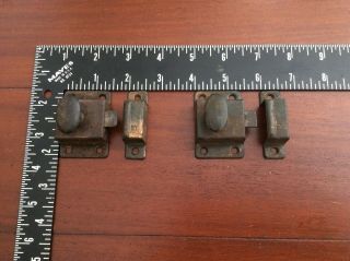 2 Antique Vintage Pie Safe Latch Cupboard Ice Box Hardware Lock