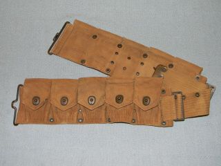 Ww1 U.  S.  Mills Cartridge Belt