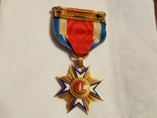 MILITARY ORDER OF THE LOYAL LEGION MEDAL (MOLLUS) - Indiana Bailey Grouping 2