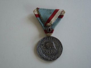 WWI Austria Austro Hungary Hungarian Royal Military Medal - WW1 4