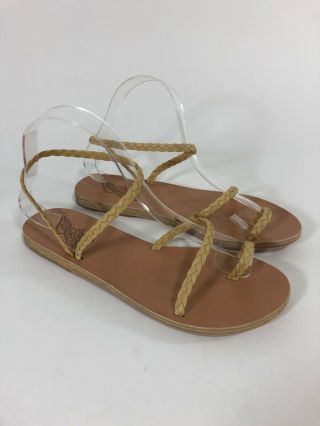 Ancient Greek Sandals Eleftheria Sandals in Natural Size 38 $250 2