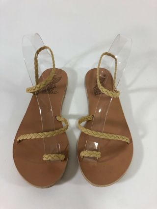 Ancient Greek Sandals Eleftheria Sandals in Natural Size 38 $250 4