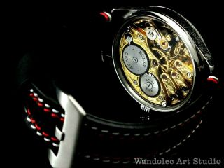 ROLEX Vintage Men ' s Wrist Watch Mechanical Black Noble Design Mens Wristwatch 5