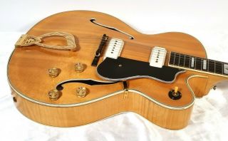 Spectacular Vintage 1955 Guild X - 550b Archtop Guitar.  Blonde,  All Orig,  N.