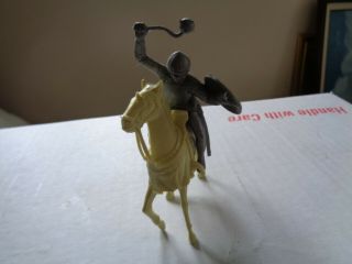 Marx Orig.  60mm Robin Hood Knight With Halting Steed And Mace