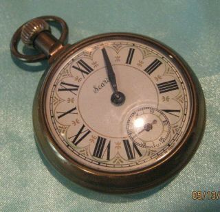 Vintage Sears Railroad Pocket Watch Made In Great Britain