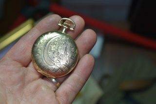 Antique Waltham Mens Pocket Watch 17 Jewel