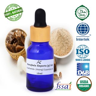 Ancient Healer 100 Natural Asafoetida - (heeng) Essential Oil