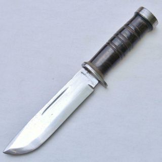 CATTARAUGUS USA - WW2 era mod 225Q Quartermaster Knife heavy - duty fighting knife 4