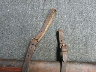 WWII US GI M1 GARAND RIFLE VEHICLE SCABBARD - - COMPLETE - DATED 1942 2