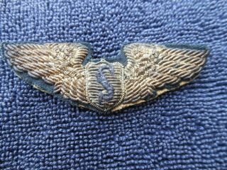 Wwii Us Army Air Force Aaf Service Pilot Wing Bullion