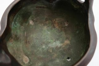 Antique Chinese Bronze Incense Burner Censer with Mark 8