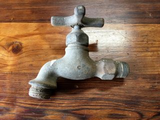 Antique Vintage Garden Hose Water Spigot Faucet Knob Steampunk (43)