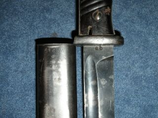 German Ww2 K98 Bayonet Matching Numbers Non Matching Maker For Restoration