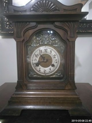 Black Forest Mantle Or Bracket Clock By Junghans