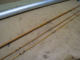 Vintage 3 Piece Payne Bamboo Fly Rod 7 1/2 FT (2) Tip Ends - Un - fished 4