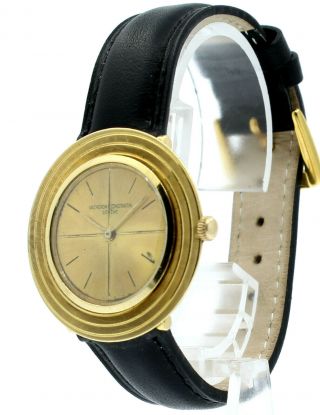 Vacheron Constantin 18k Yellow Gold Handwind Dress Ultra Thin Watch Ref: 6508 2