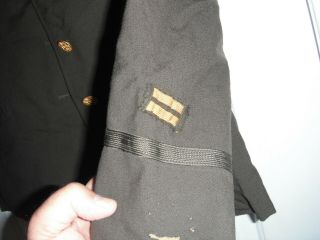 WW2 ORIG.  ANC US ARMY NURSE OFFICER JACKET 2/LT EUROPEAN THEATER SECTION - ETO 4