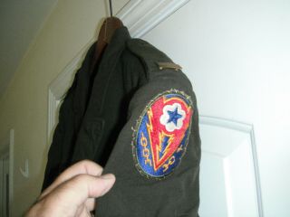 WW2 ORIG.  ANC US ARMY NURSE OFFICER JACKET 2/LT EUROPEAN THEATER SECTION - ETO 5