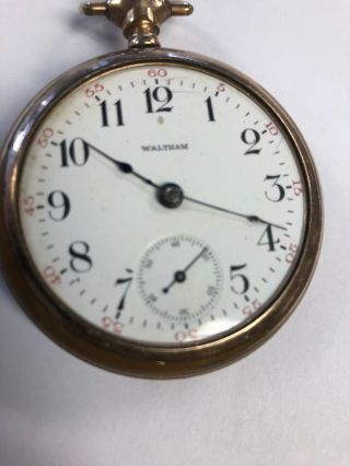 Vintage 16 Size ? Waltham Pocket Watch