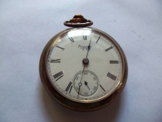 Antique American Waltham 18 Size Open Face Pocket Watch