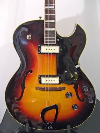 Vintage 1963 Guild custom - ordered electric tenor guitar 5