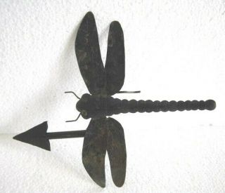 Old Vintage Iron Dragon Fly Weather Vane