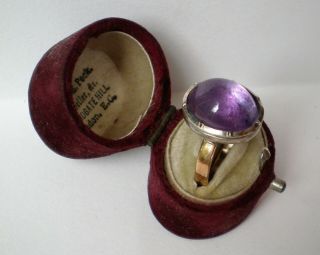 Antique Georgian Gold Amethyst Ring