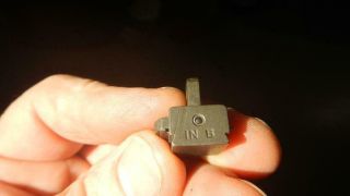 M1 Carbine Ibm T1 Rear Sight.  Usgi,  Not Repo.