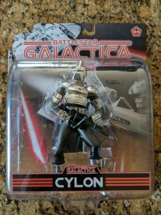 Battlestar Galactica Cylon Figure Joyride Studio 2004 Rare Series 1