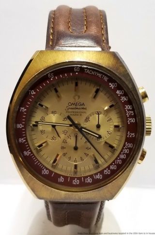 Omega Speedmaster Mark Ii 861 Cal Chronograph In Great Vintage 145.  034